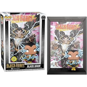 Funko Pop! Comic Cover DC - Black Adam Glow
