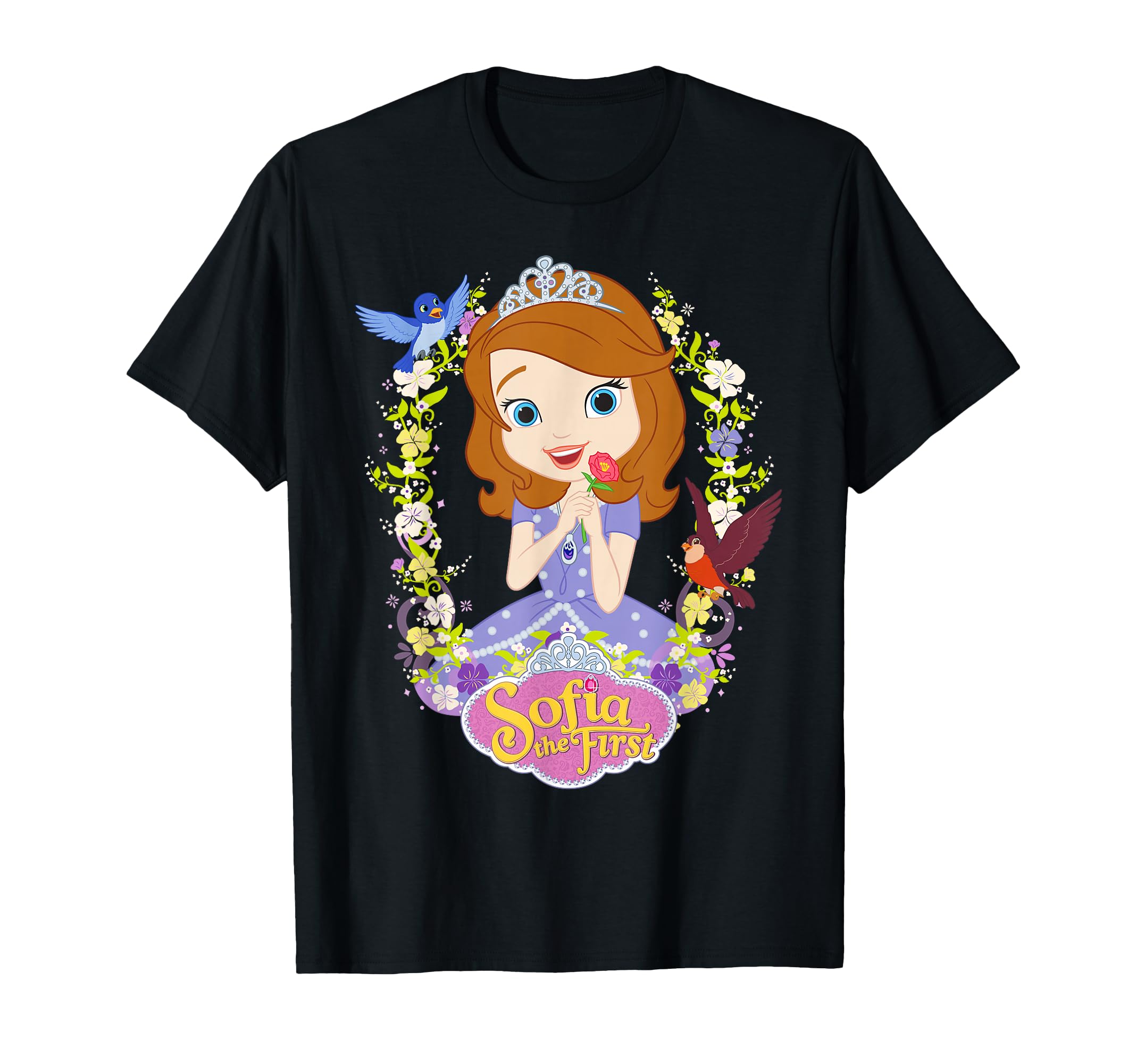Sofia The First Sofia Flower Border T-Shirt