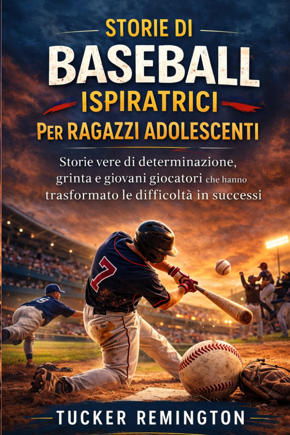 STORIE DI BASEBALL ISPIRATRICI PER RAGAZZI ADOLESCENTI: Storie vere di determinazione, grinta e giovani giocatori che hanno trasformato le difficoltà in successi