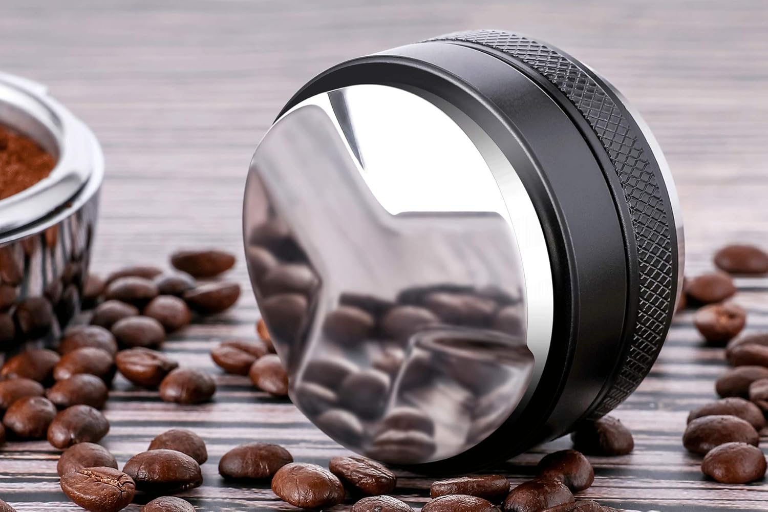 Apexstone 53mm Coffee Distributor/leveler & Tamper,APEXSTONE Dual Head Coffee Distribution Tool Fits for 54mm Breville Portafilter,Professional Adjustable Depth Espresso Hand Tamper: Home & Kitchen