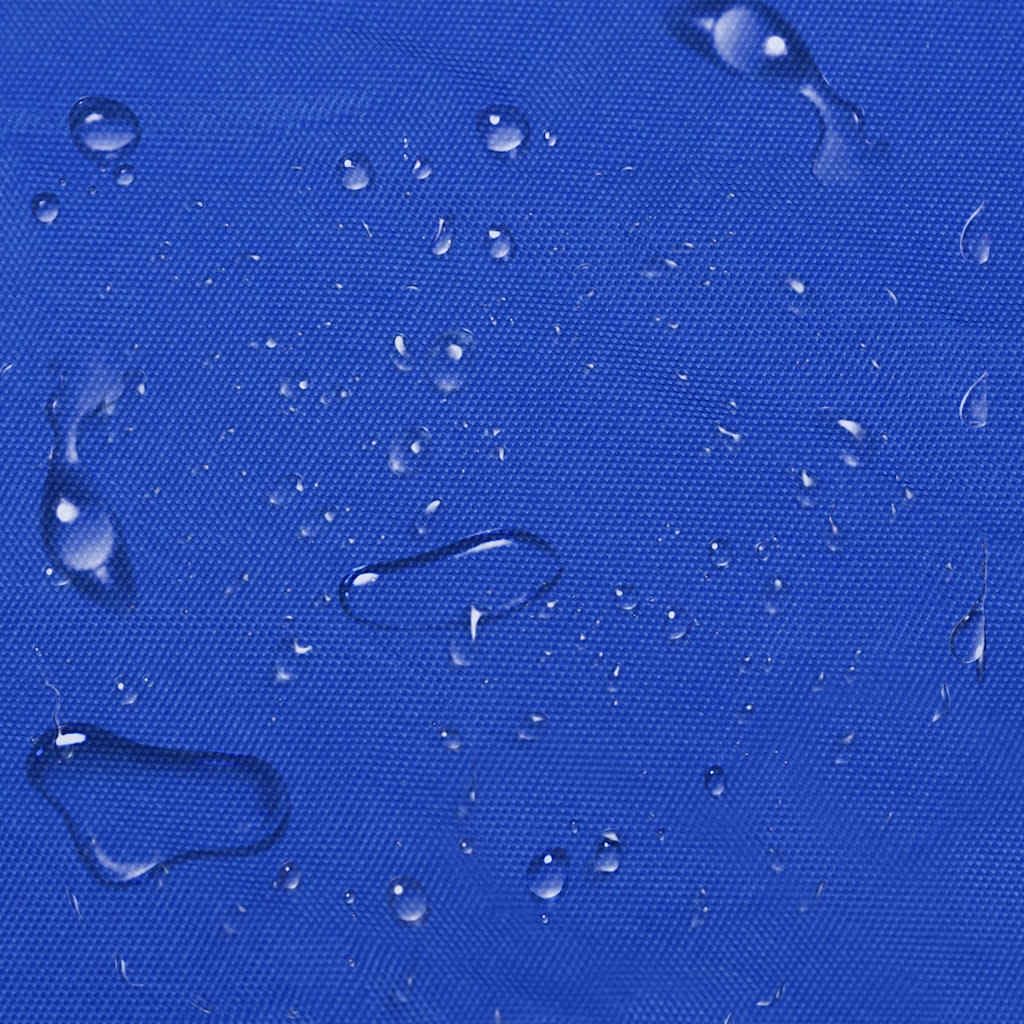 Copertura per barca, blu, 440 x 180 x 40 cm, per scafo a V, in tessuto Oxford, per trasporto e stoccaggio