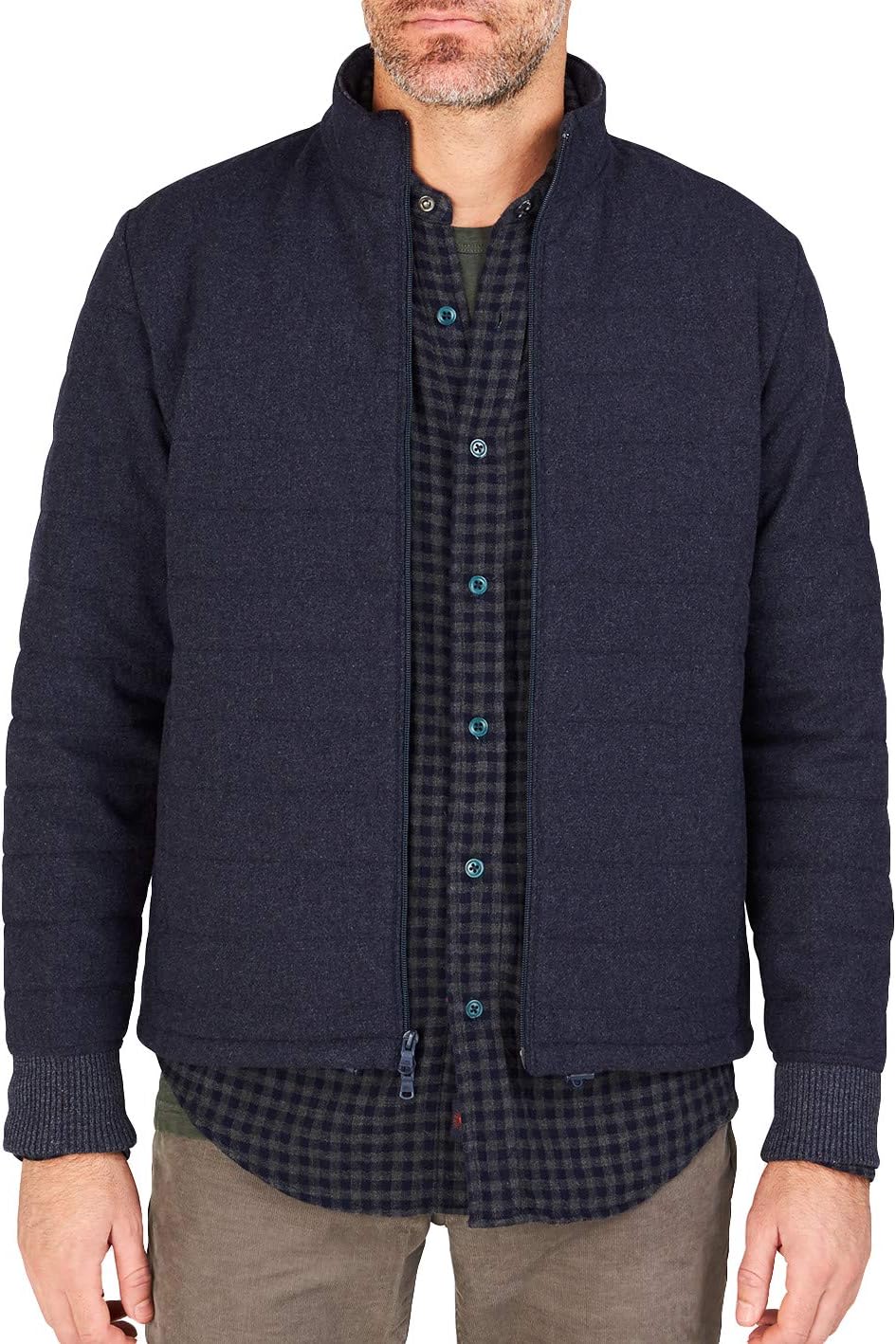 Faherty Men's Sierra Peak Jacket in Navy