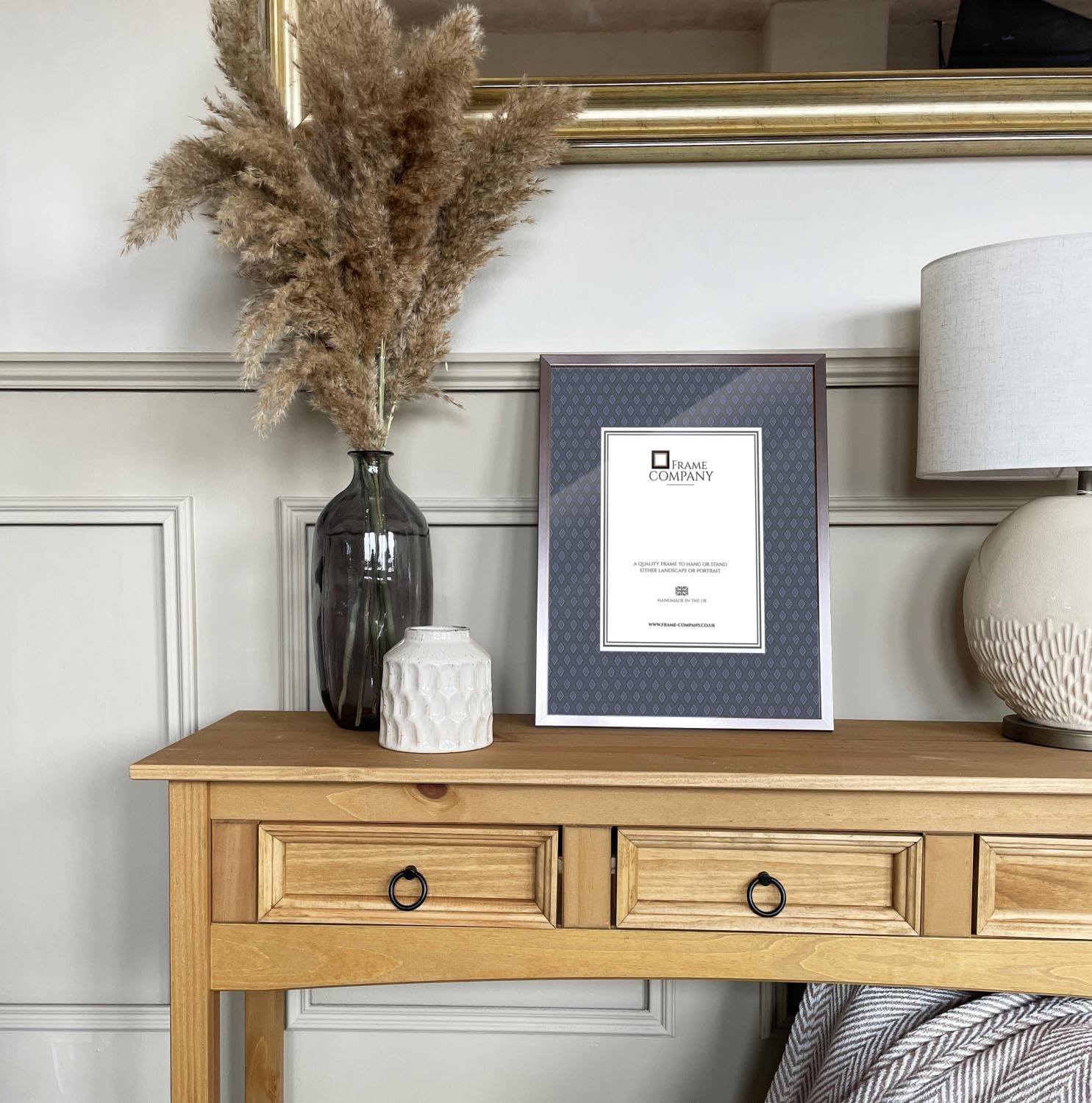 Frame Company Photo Frame, Silver, A4 (11.75 x 8.25 inch)