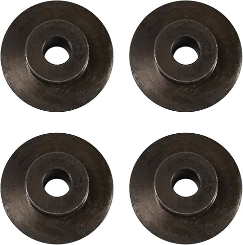(4) Rueda de corte REED® 3506 HS6 para cortadores de tubos con bisagras H6 de 6 pulgadas a 8 pulgadas. Cortadores de tubos con bisagras de acero