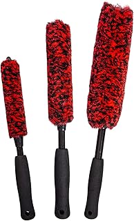 Sponsored Ad - bzczh Metal-Free Wheel Brushes(3 Pack), Wheel Brush, Soft, Dense Fibers Clean Car Rim Wheels Safely…
