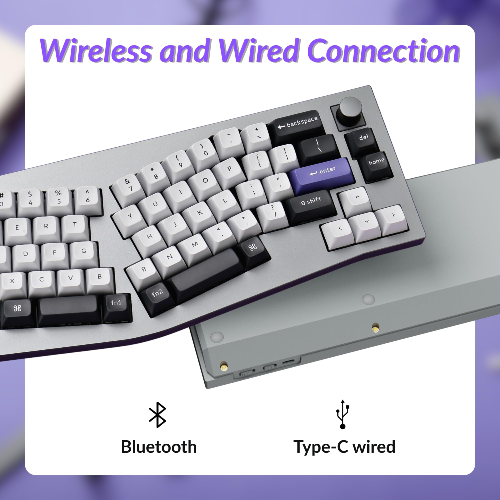 Amazon.com: Keychron Q8 Pro Full-Metal Wireless Custom Mechanical