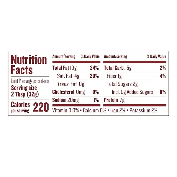Justin's Crunchy Classic Peanut Butter 16oz. Jar, Gluten Free, Non-GMO, Responsibly Sourced 2