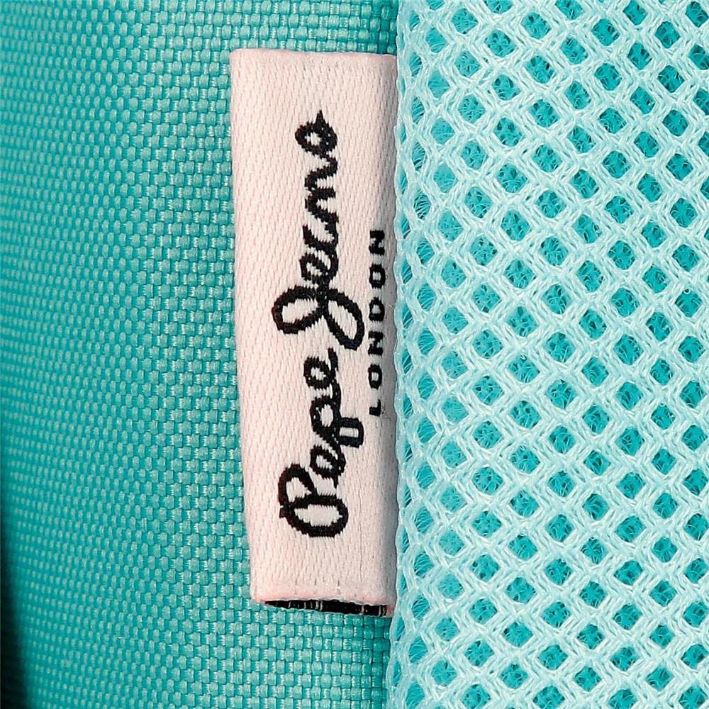 Pepe Jeans Jane Astuccio triplo blu 22 x 12 x 5 cm poliestere