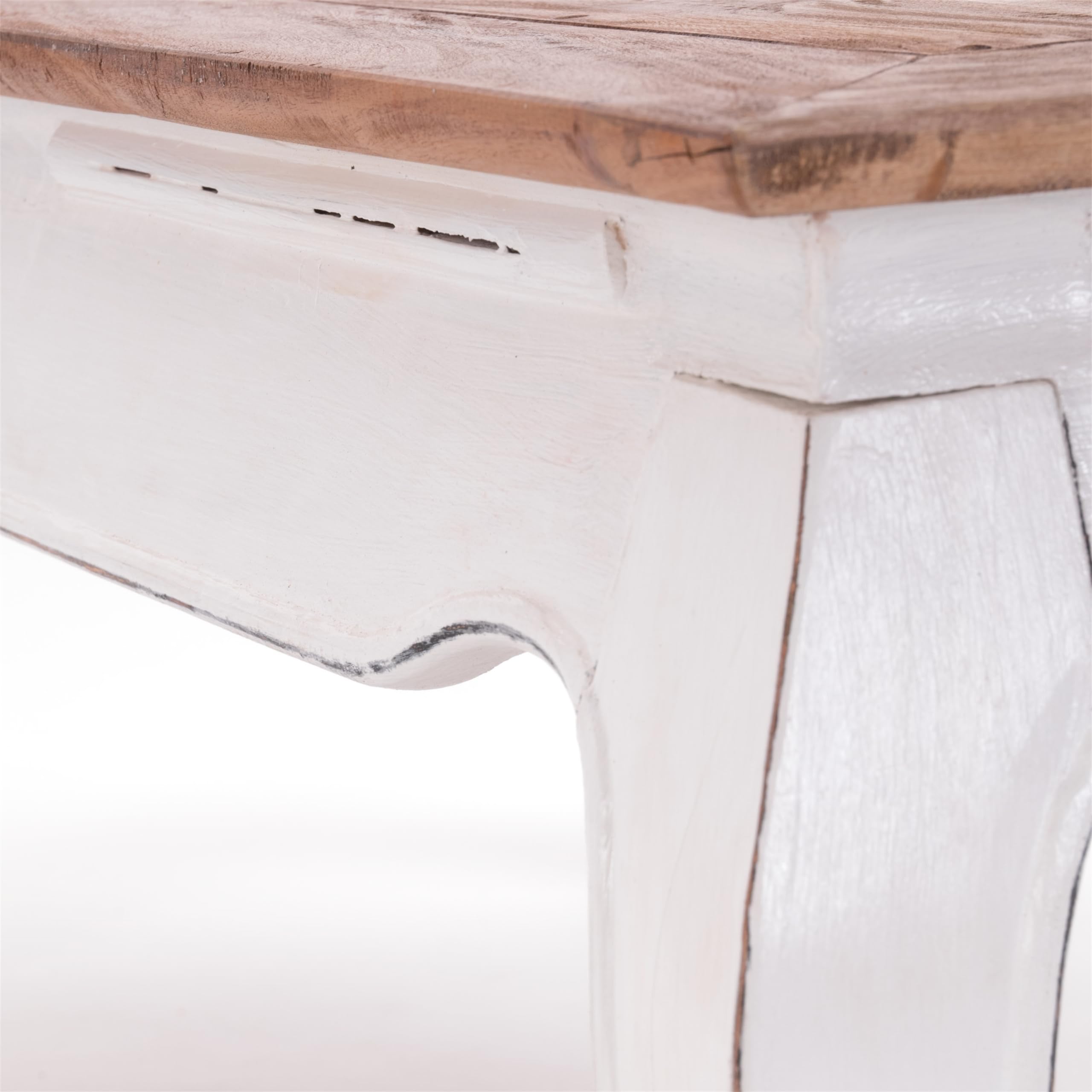 Tavolino da salotto in legno di mogano riciclato, design Opium East, 100 x 60 x 41 cm (larghezza x profondità x altezza)