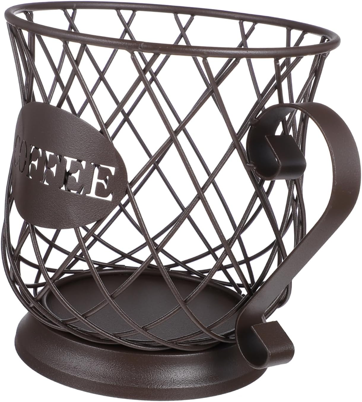 Cup Holder Coffee Storage Organizer Basket Coffee Capsule Holder for Kitchen Counter and Home Use
