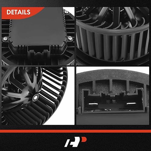 Miniatura 8 de A-Premium Conjunto de motor de ventilador de calefactor HVAC frontal compatible con vehículos Cadillac, Chevy y GMC - Tahoe, Yukon, Escalade,