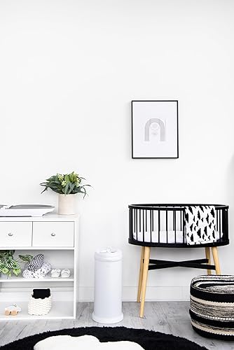 Miniatura 12 de Ubbi - Cubo de bloqueo de olor de acero, no requiere bolsa especial, ahorro de dinero, galardonado, cubo de pañales imprescindible para el