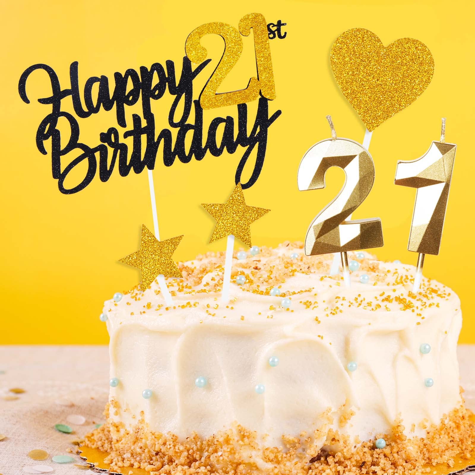 Velas 30 Cumpleaños Decoración Para Tartas Con Purpurina Para