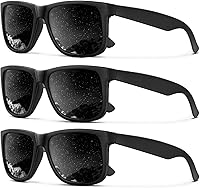 KALIYADI Polarized Sunglasses for Men Women - Classic Matte Black Frame UV400 Protection 3 Pack Bundle