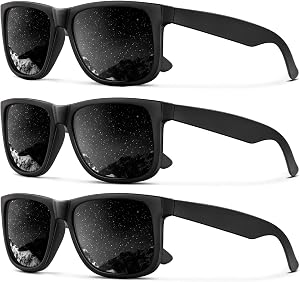 KALIYADI Sunglasses-Men Polarized Sun glasses for Mens Womens Classic Matte Black Frame UV Protection 3pack