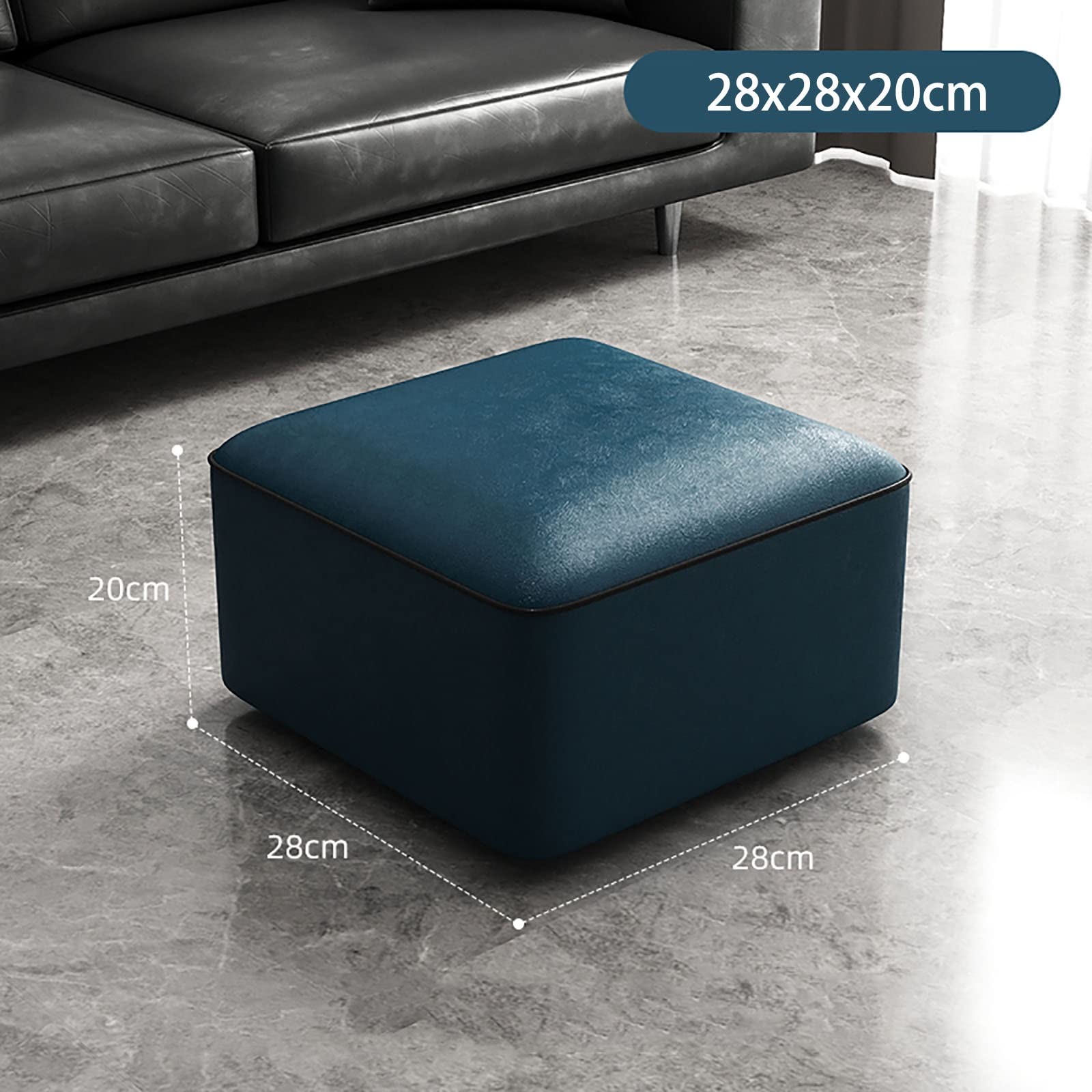 スツール P ⭐︎送料込み⭐︎ Amazon｜スクエアスツール28 * 28 * 20センチメートルフットスツール