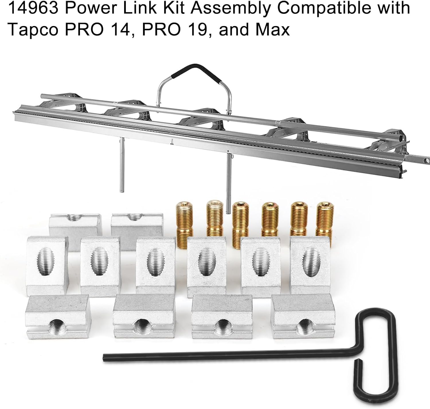 New Upgraded 14963 Power Link Kit Replacement Compatible with Tapco PRO 14, PRO 19, PRO 50, Maximum, MX Series, for Tapco Brake Parts