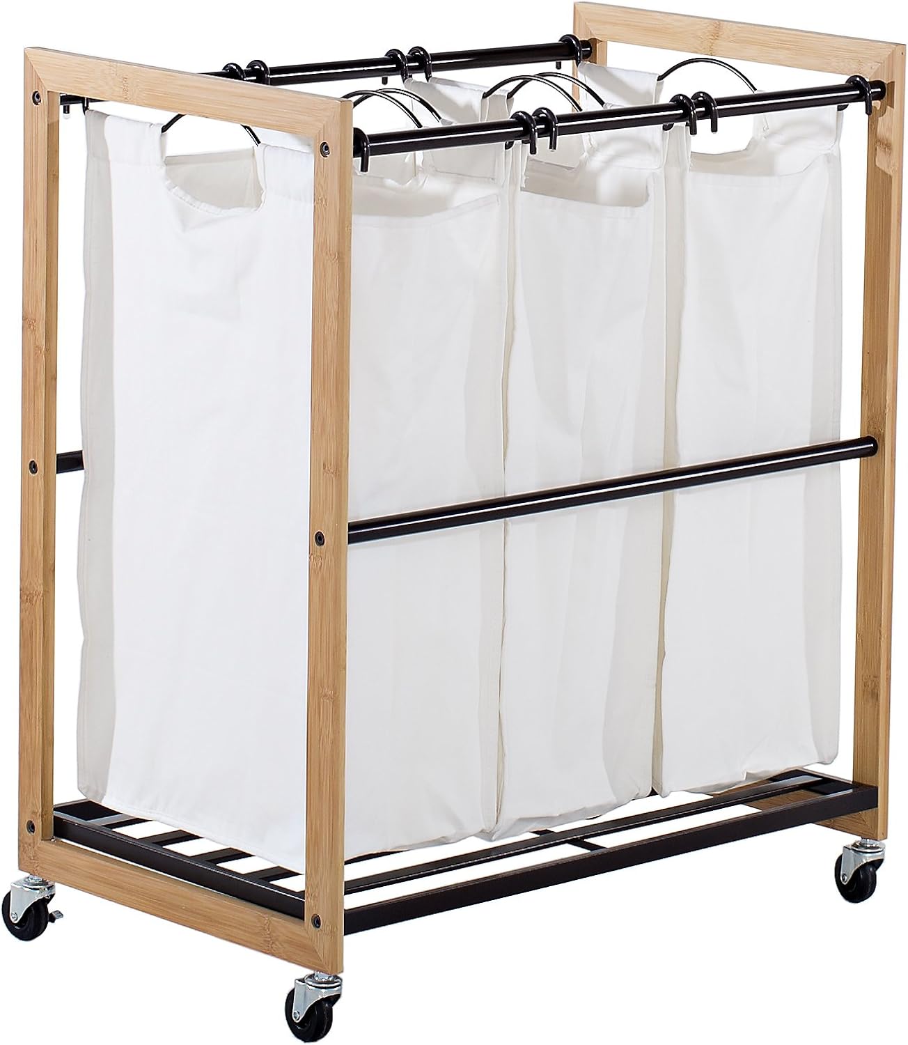 TRINITY 3-bag Laundry Cart