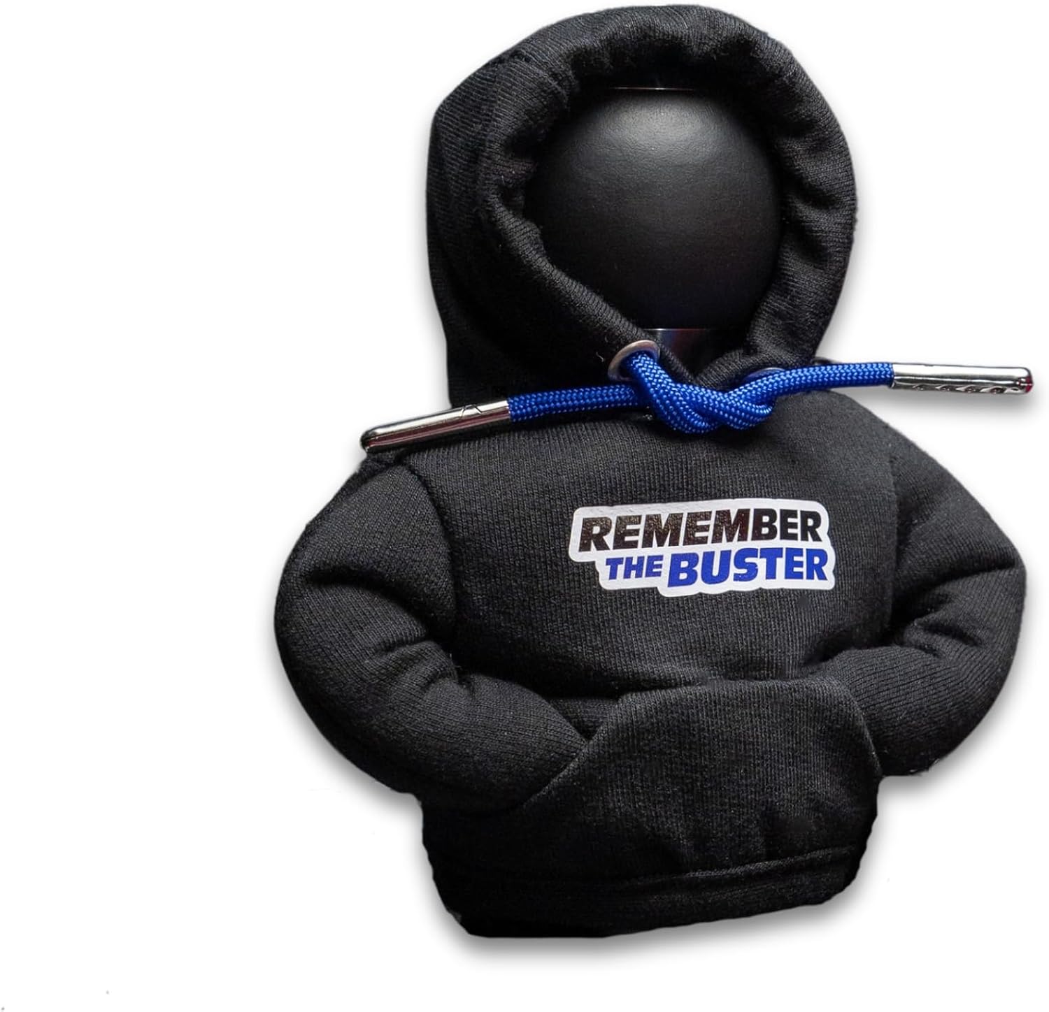 Billetworkz Shift Knob Cover, Mini Gear Shift Hoodie, Remember the Buster Black