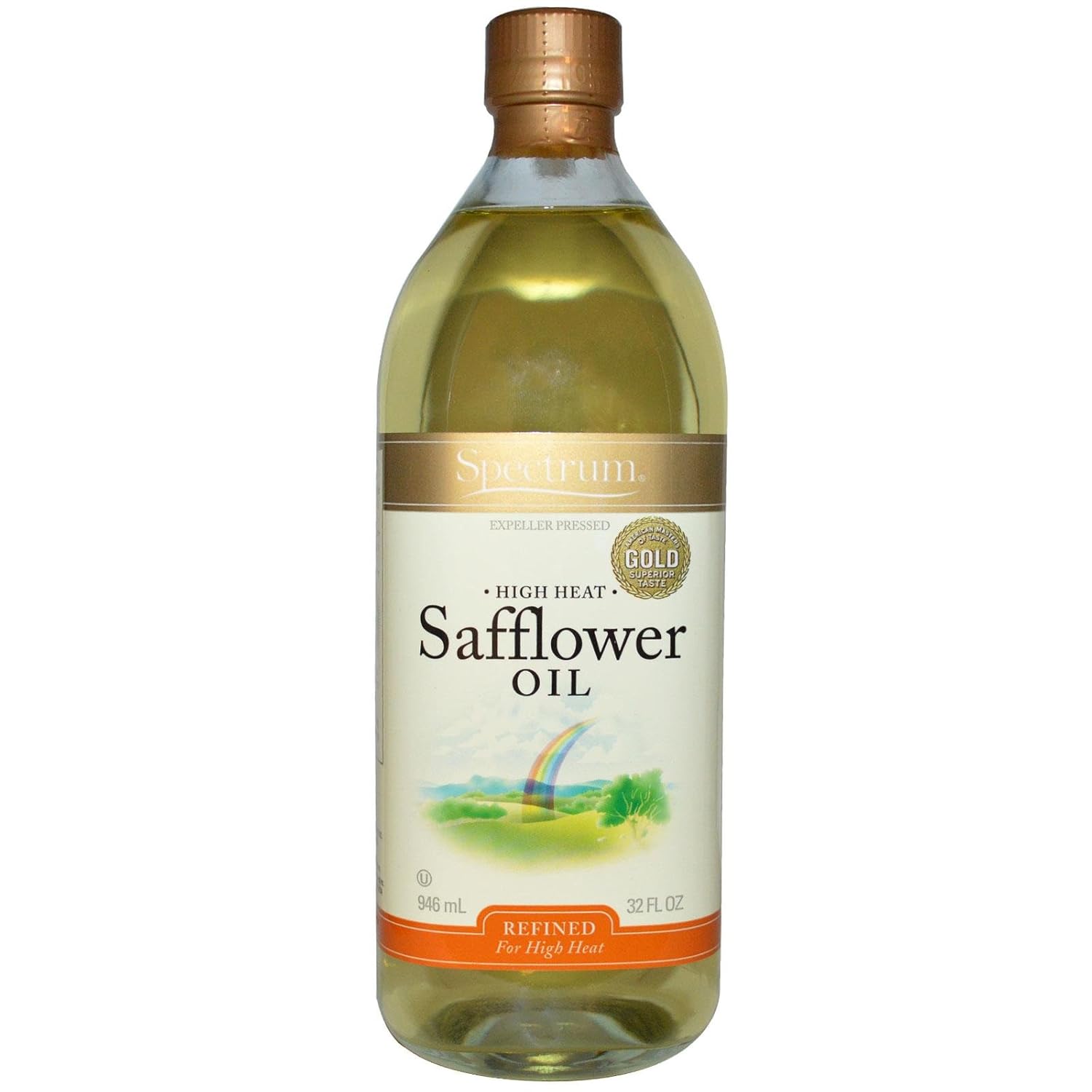 Spectrum Naturals High Oleic Refined Safflower 48x 32 Oz