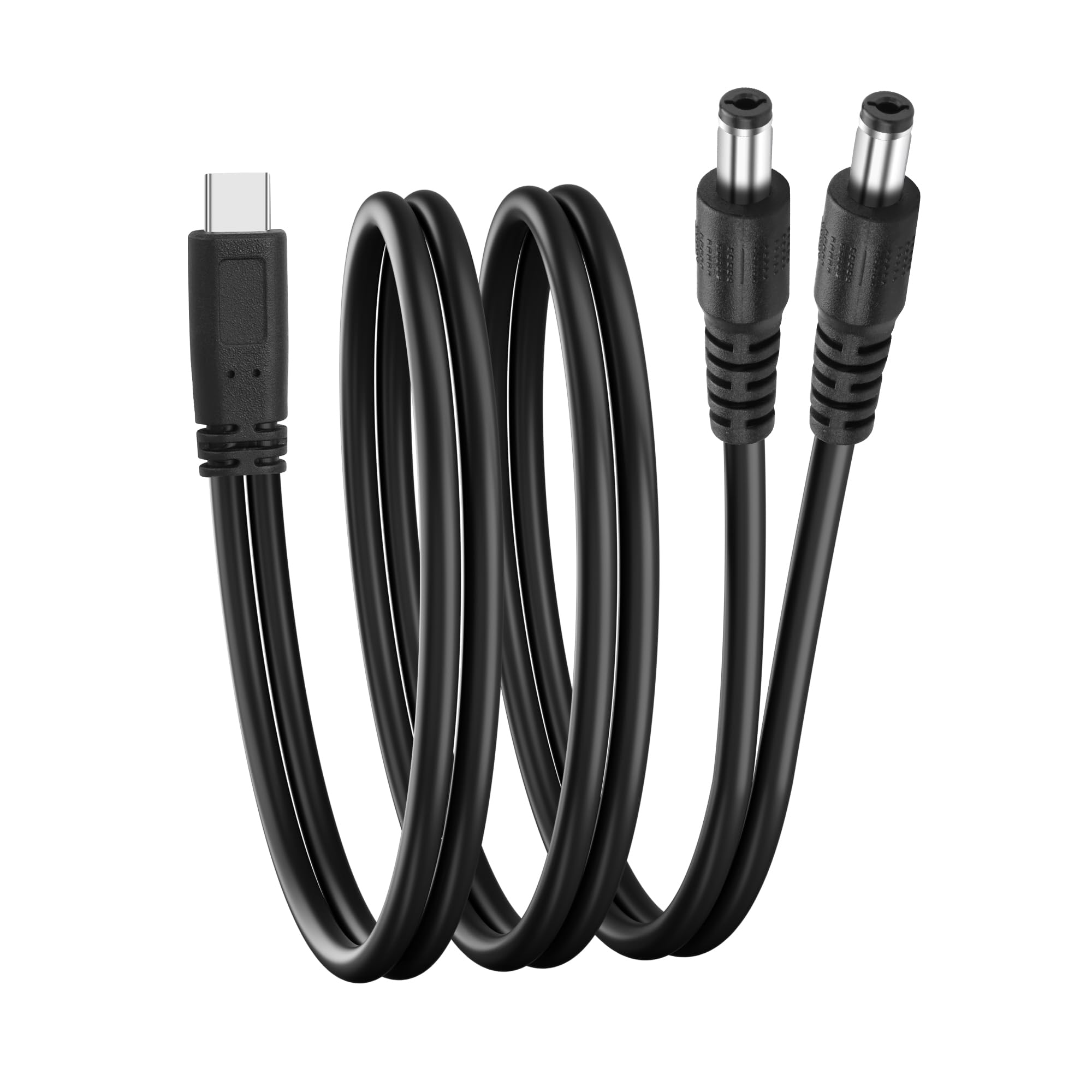 Amazon.com: JSADZKJ USB C to DC 5.5mmx2.1mm+5.5mmx2.5mm Power