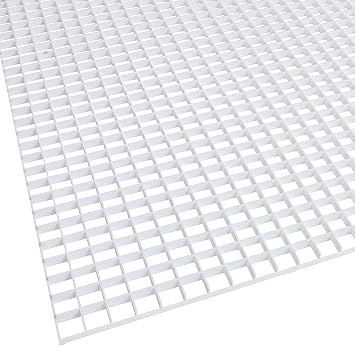 KASTLITE White Egg Crate Ceiling Grid Light Diffuser Panel, 2x2, 1-Pack