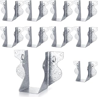 2x4 Joist Hanger 20 Gauge Galvanizing Face Mount Joist Hangers for Wood, 10 Pack ﻿