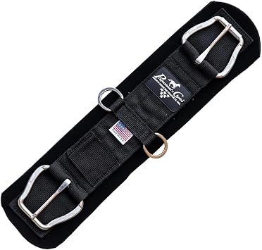 Professional's Choice SMX Horse Western Cinch | Waffle Pattern, Non Slip Neoprene Liner, Stainless Steel Hardware