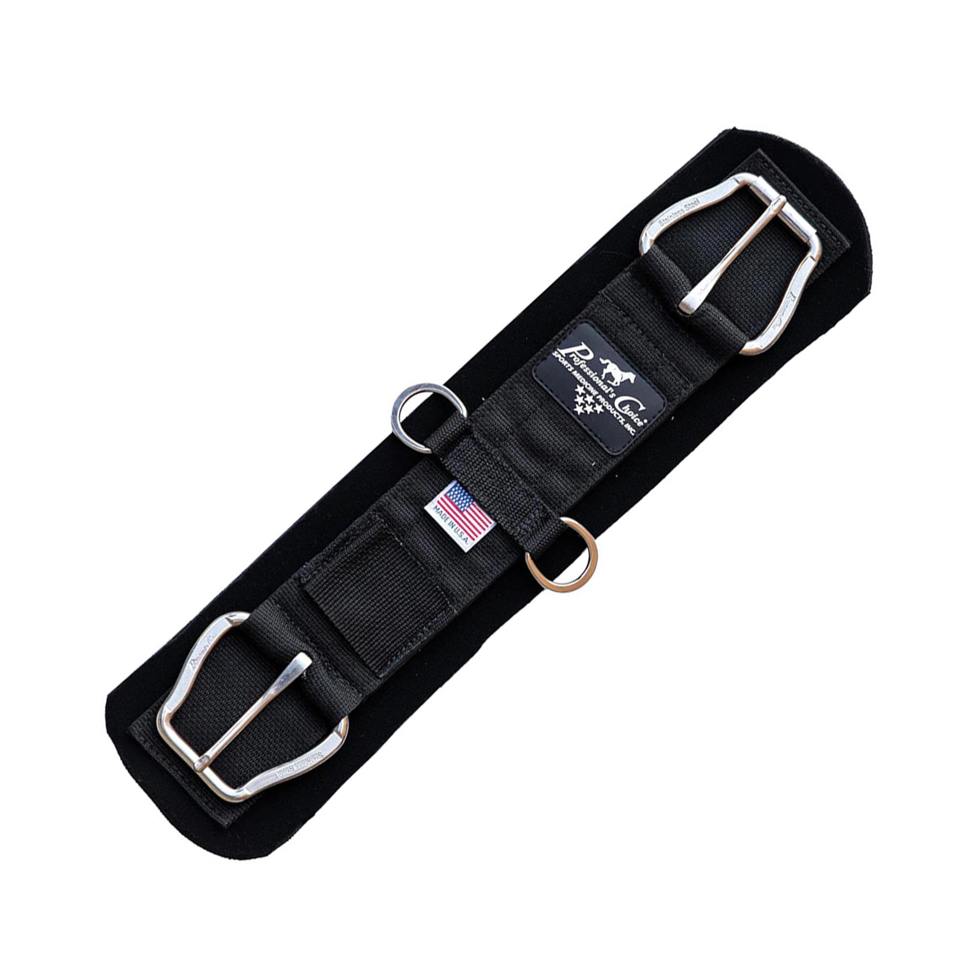 Professional's Choice SMX Western Cinch - Horse Cinch with Waffle Pattern Non Slip Neoprene Liner with Stainless Steel Hardware