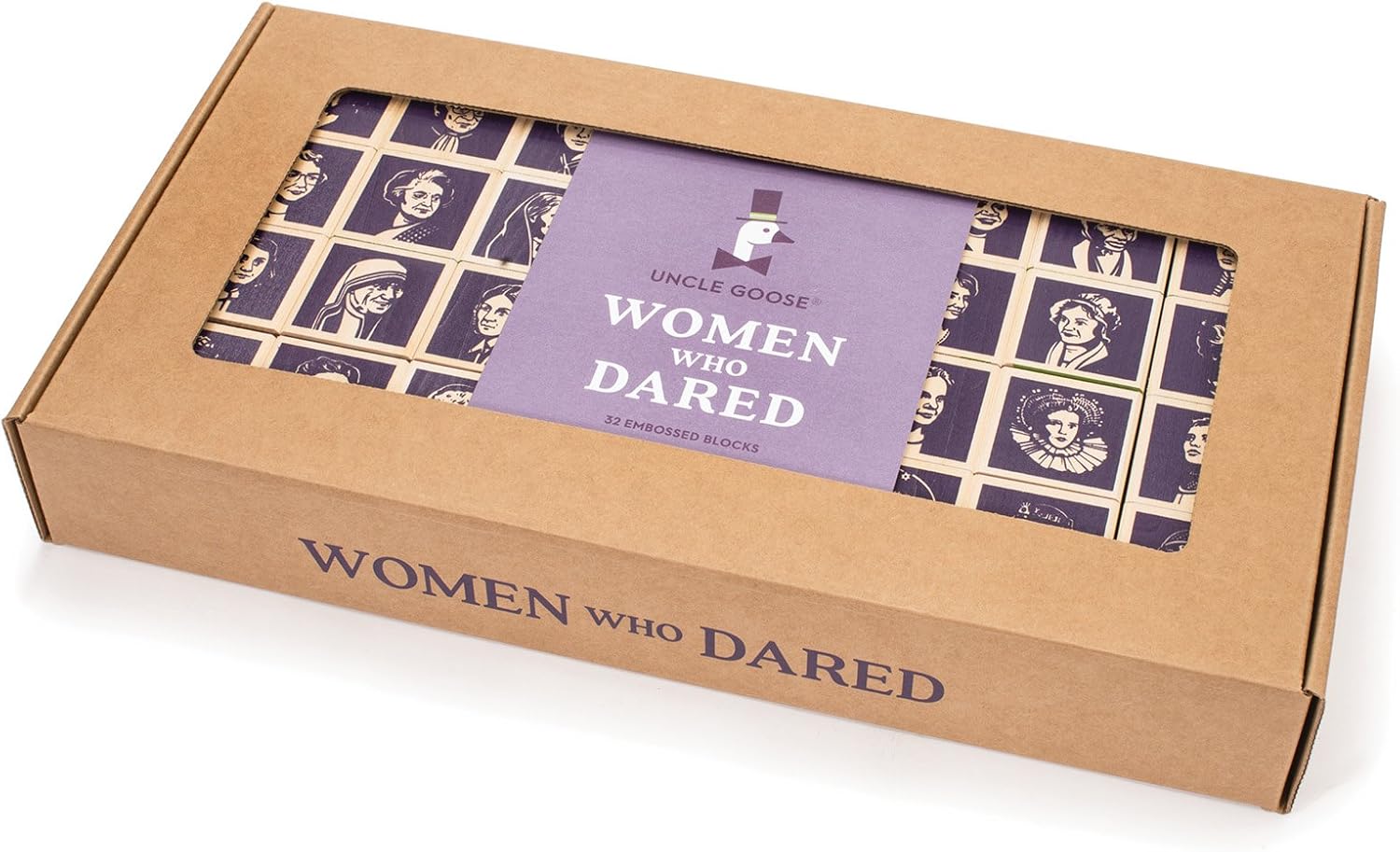 Uncle Goose Women Who Dared Blocks - Made in The USA