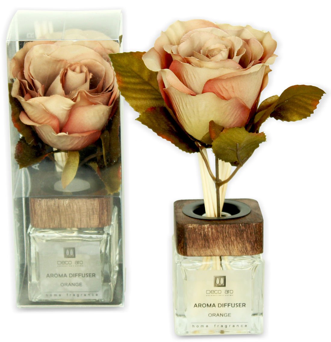 Deco Aro Aroma Oil Diffuser - Orange Fragrance - 50ml - Home Fragrance - Home Decor