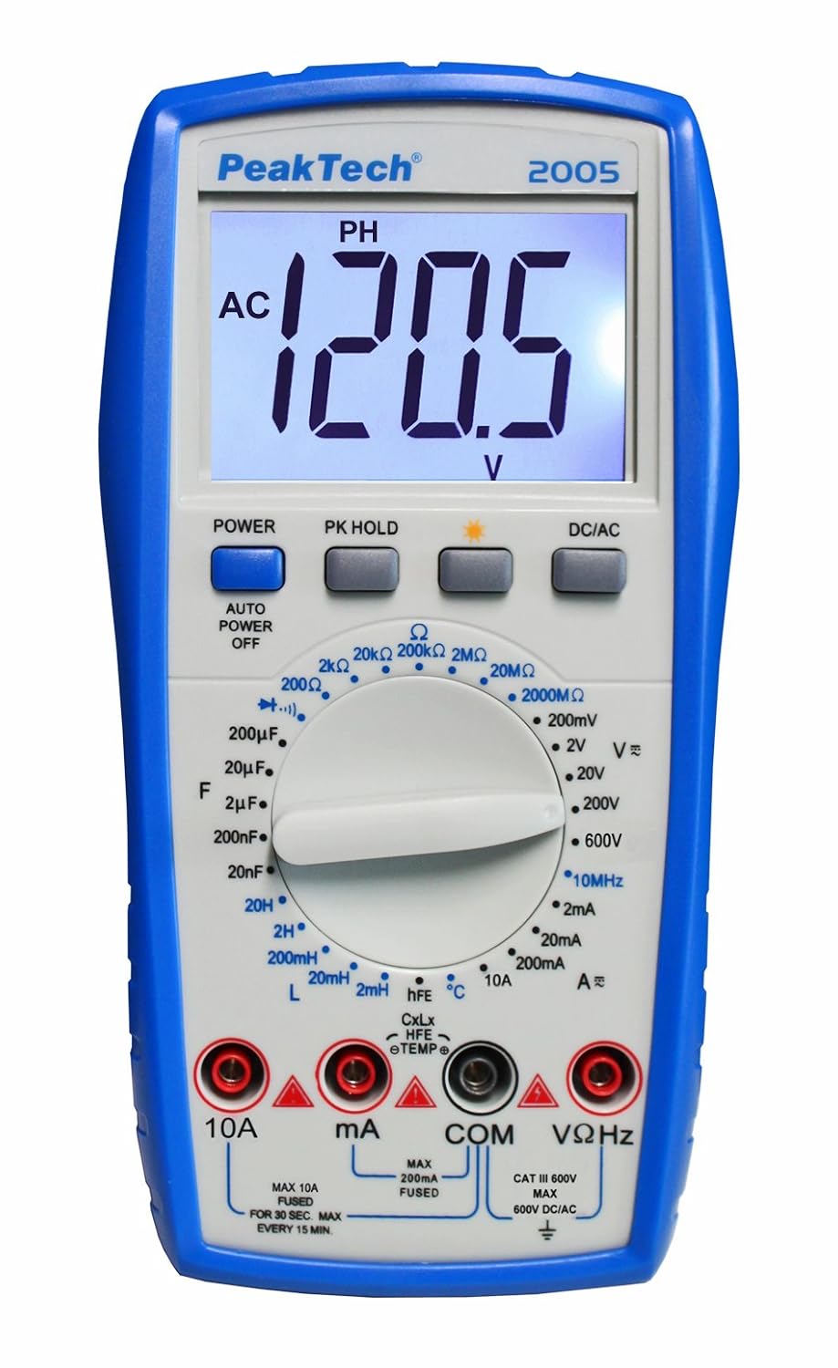 Multimeter Digital PeakTech 2005 A Digital-Multimeter – 2000