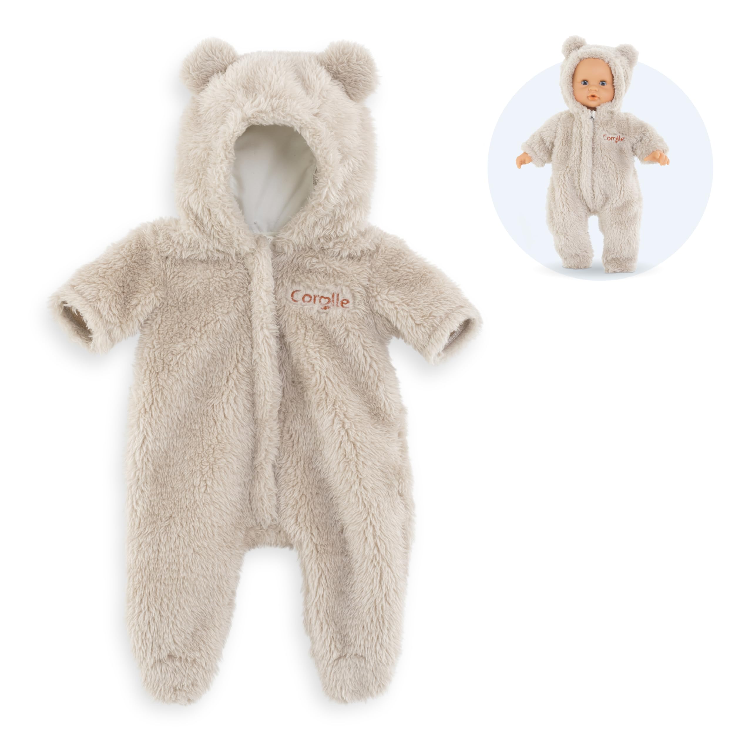 Pyjama en Fêtes pour poupon 36 cm