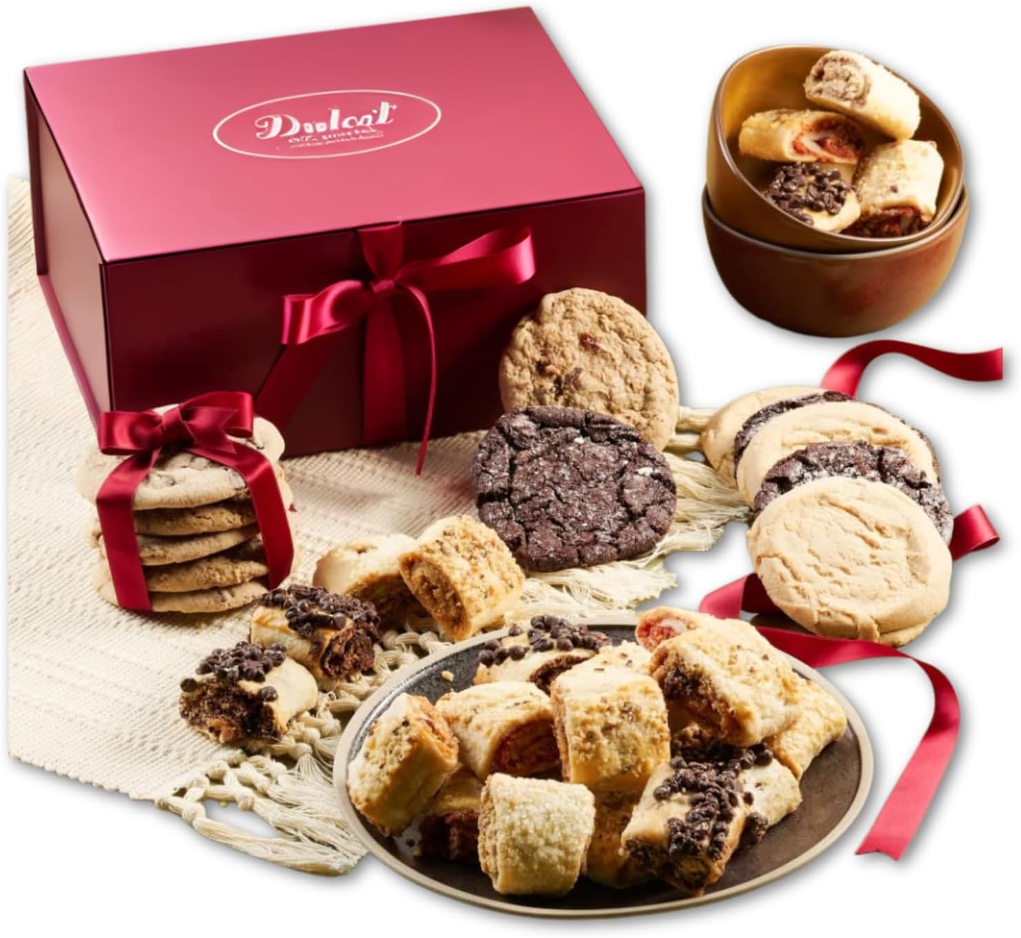 Food Gift Baskets for All Occasions present Holidays, Birthday, Sympathy, Get Well, Family or Office Gatherings for Men & Women by Dulcet Gift Baskets