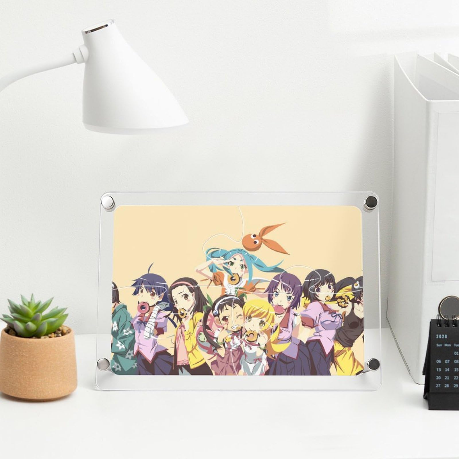 Amazon.co.jp: パズルフレーム 17x12cm アクリル アニメ 化物語