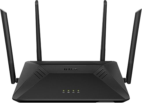 D-Link WiFi Router, AC1750 Wireless Internet for Home Gigabit Streaming & Gaming Smart Dual Band MU-MIMO Parental Controls QoS DIR-867-US, Black