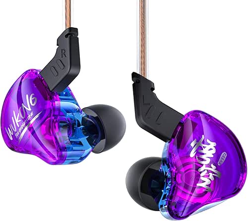 KBEAR K01 in Ear Monitor Headphones Immersive Bass IEMS Earphones