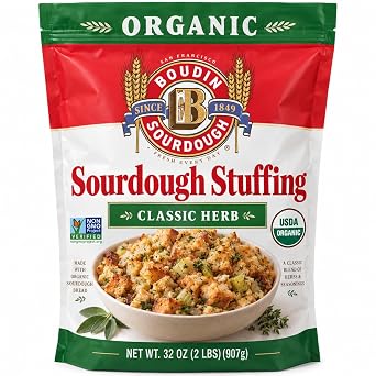 Boudin Bakery Sourdough Organic Herb Stuffing, 2 lbs