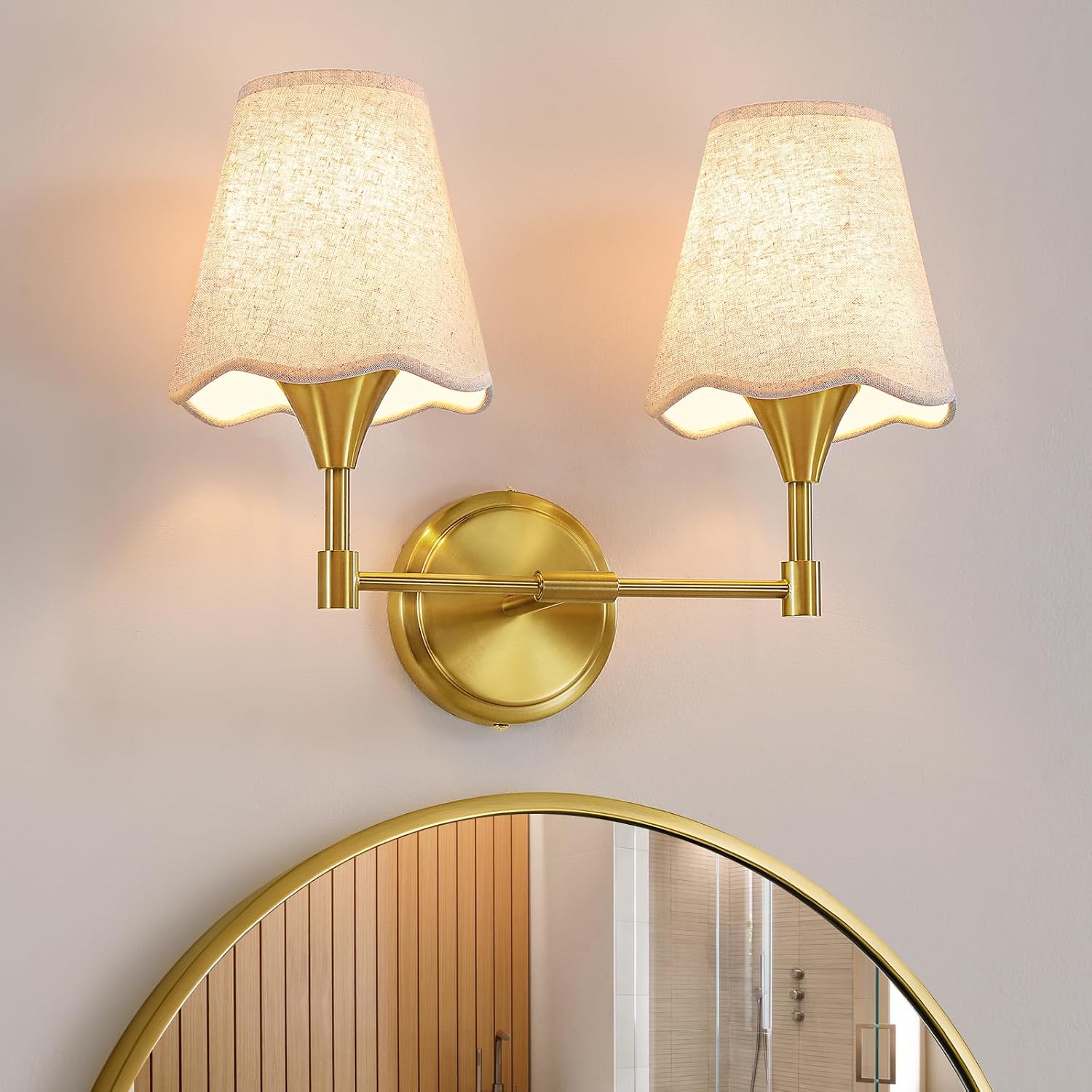 Gold Bathroom Vanity Light Fixtures Brushed Gold Vanity