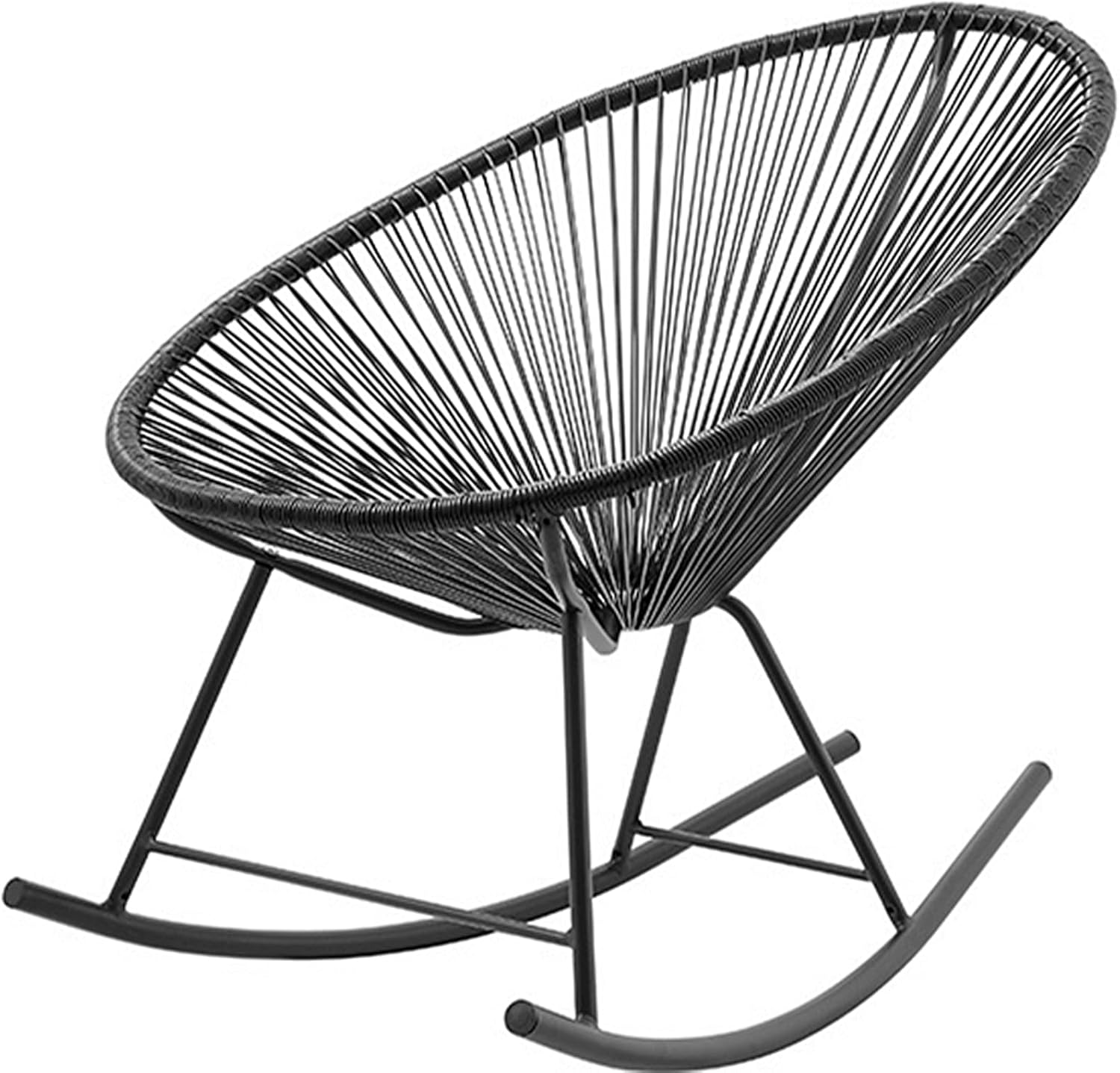 Rocking chair multi-purpose lounge chair reclining chair stylish chair rocking chair garden furniture balcony table chair meeting chair office chair outdoor use table chair rattan style PE rattan cha