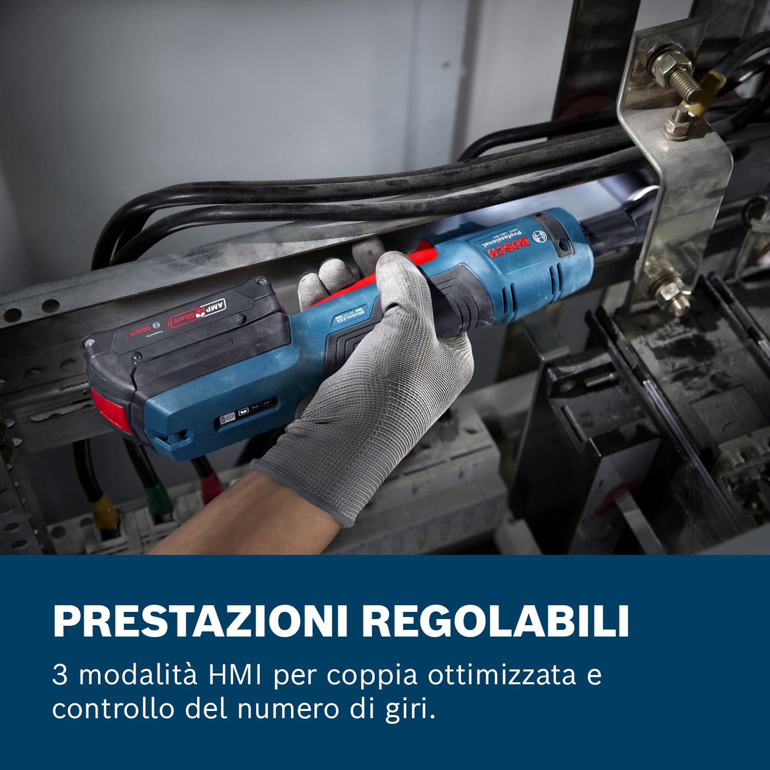 Bosch Professional 18V System Avvitatore a cricchetto a batteria GRC 18V-60