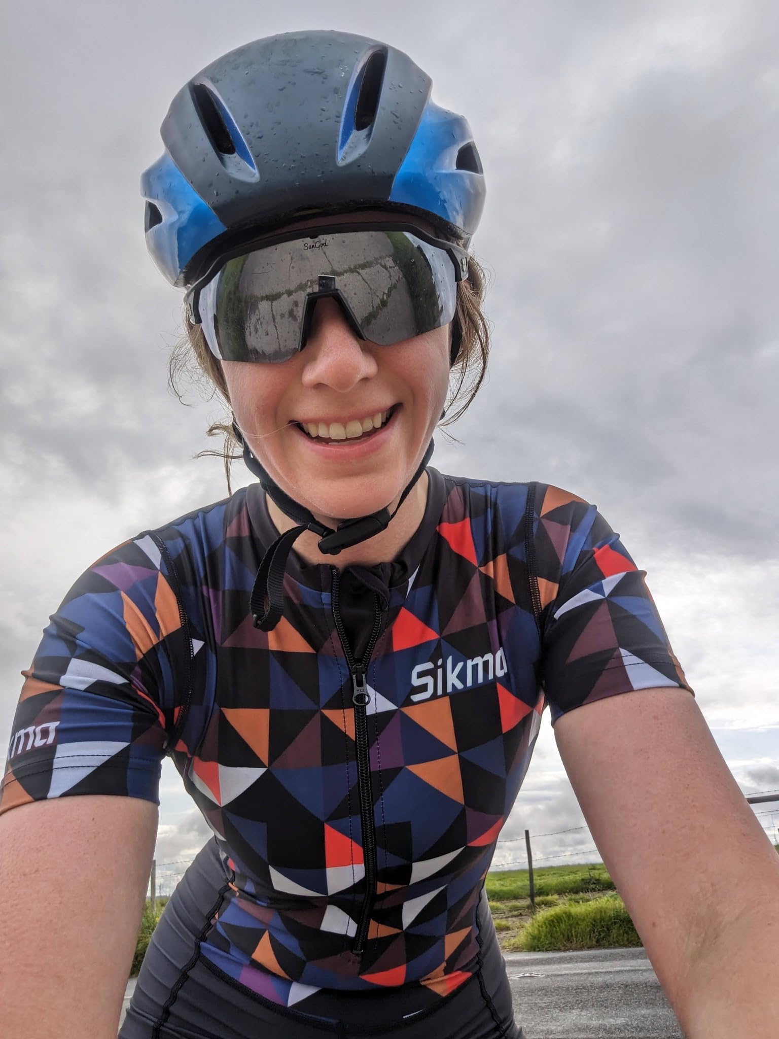 Ladies Cycling Skinsuit Women Padded One Piece Trisuit Bike Top Short Sublimated Design bib Short