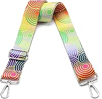 Vista 93 de Correa de Bolso Ancha Correa de Hombro Ajustable Correa de Repuesto Cruzada Correa de Bolso de Hardware Plateado