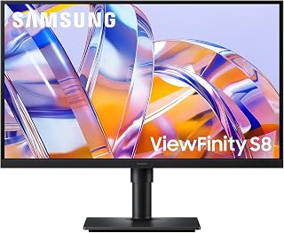 Samsung ViewFinity S8 27 Zoll S80UH 4K UHD IPS PC-Monitor mit KVM Switch