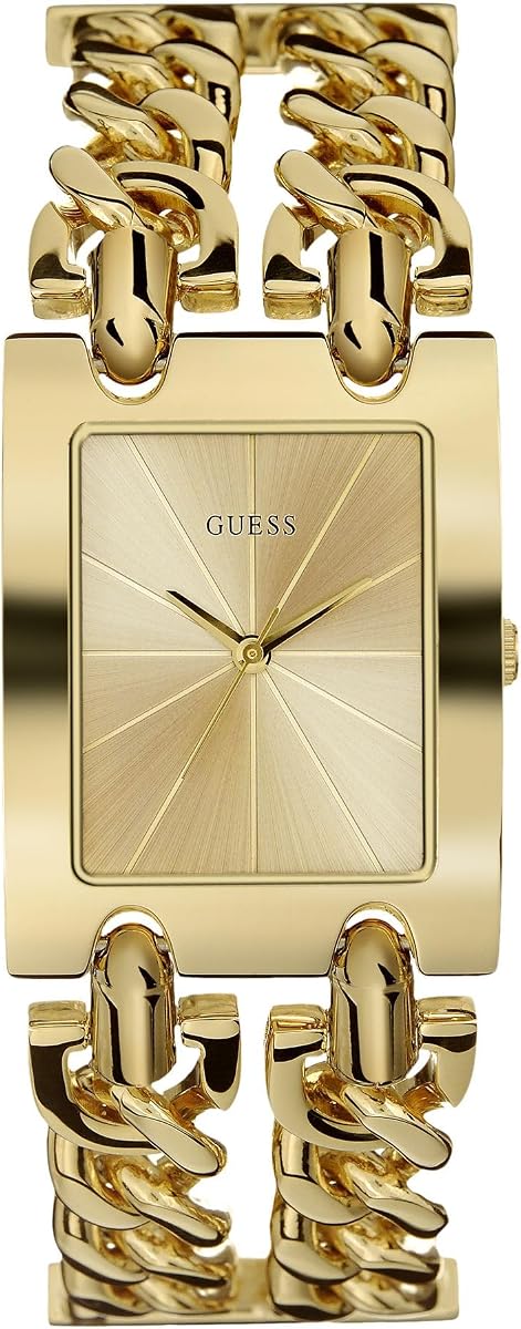 Reloj de mujer con pulsera multicadena en tono plateado Guess