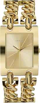 Amazon.co.jp: GUESS Women's U117L2, Gold Tone, One Size, U117L2