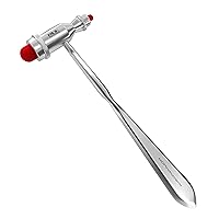 Vista 1 de MDF® Tromner, Martillo de reflejos con pincel integrado para respuestas cutánea y superficial, rojo (MDF555 – 02), Rojo, 1