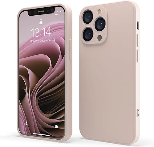Miniatura 25 de Red Ember Funda a prueba de golpes para iPhone 11 Pro de 5.8 pulgadas, funda protectora ultradelgada de silicona líquida con acabado mate con forro