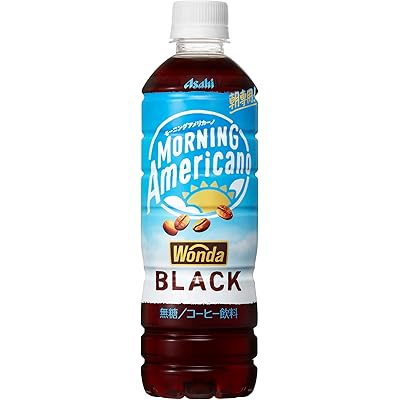 ワンダ モーニングアメリカーノ ブラック 500ml×24本 [コーヒー][アサヒ飲料]