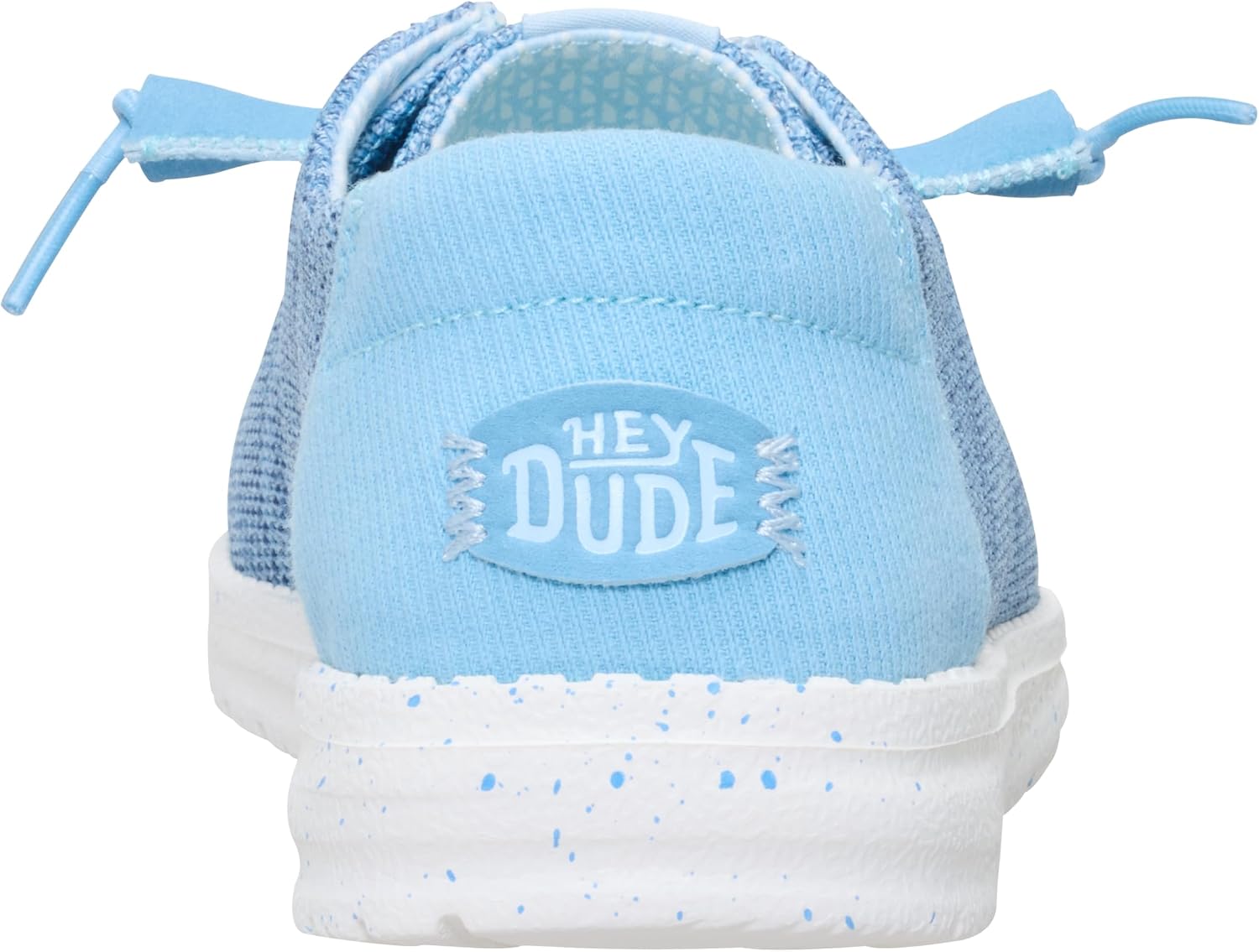 HEYDUDE Women's Wendy Stretch Sox Slip On Loafer | Lightweight Stretch Mesh Easy On | Elastic Laces, Sock Like Fit